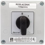Spamel Vačkový spínač 0-1 1P 10A v krytu SK10-1.825/OB11 – Hledejceny.cz
