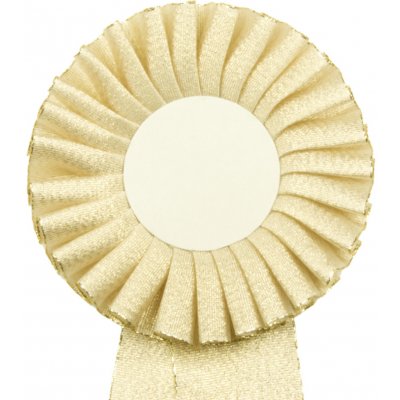 Kokarda jednořadá standard pr. 11 cm zlatá – Zboží Mobilmania