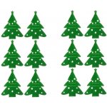 Vánoční prostírání na příbory Stromek zelené sada 12 ks Ruhhy 24824 – Sleviste.cz