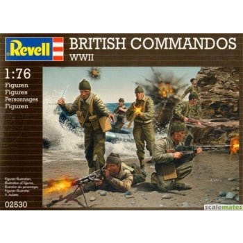 Revell Plastové figurky BRITISH COMMANDOS WWII