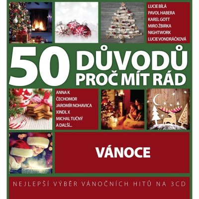 Kompilace - 50 důvodů proč mít rád hity vánoční, CD , 2015 – Zbozi.Blesk.cz