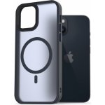 Pouzdro AlzaGuard Matte Case Compatible with MagSafe iPhone 14 Pro tmavě modré – Zboží Živě