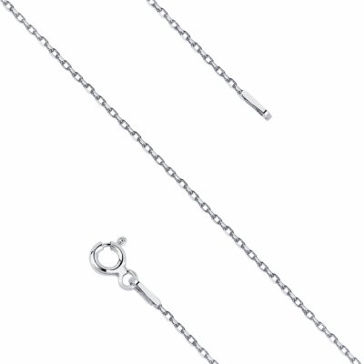 Olivie Stříbrný řetízek anker rhodium 5124 – Sleviste.cz