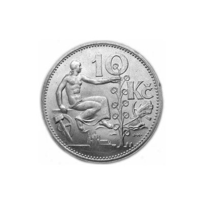 Mincovna Kremnica Stříbrná mince 10 Kč 1932 10 g – Zboží Dáma