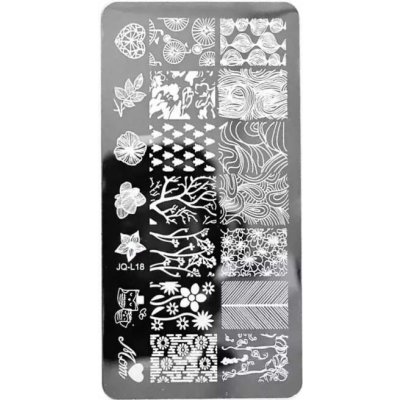 Starnails Razítkovací destička JQ-L18 – Zboží Dáma