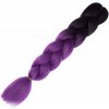 Příčesek do vlasů African collection 100% Jumbo Braid Kanekalon 1B/Purple