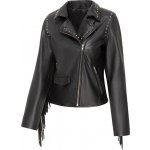 Stars & Stripes Bunda kožená Cedric Stars & Stripes pánská černá – Zboží Dáma