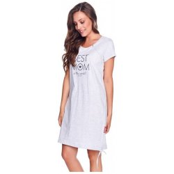 Dn-Nightwear TCB.9081 noční košilka grey