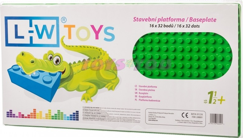 L-W Toys Junior kostky 50 ks