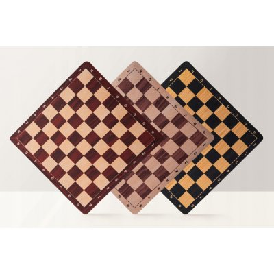 Šachovnice Sunrise Chess & Games Svinovací šachovnice č. 6 (51 cm), protiskluzová spodní strana MAHAGON – Zboží Živě
