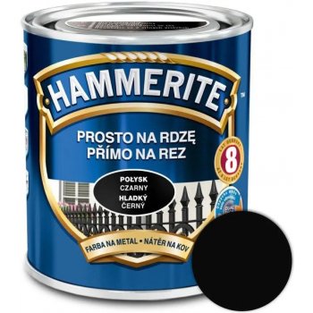 Akzo Nobel Hammerite přímo na rez, 0,7l, hladký černý