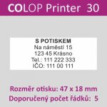Colop Printer 30 – Zboží Živě