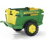 ROLLY TOYS Vlečka za traktor 1osá zelený přívěs FARM TRAILER JD – Zbozi.Blesk.cz