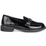 Shelovet Elegant black women's loafers černá – Zboží Dáma