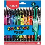 Maped 9862 Color'Peps Monster pastelky 24 ks – Zboží Živě