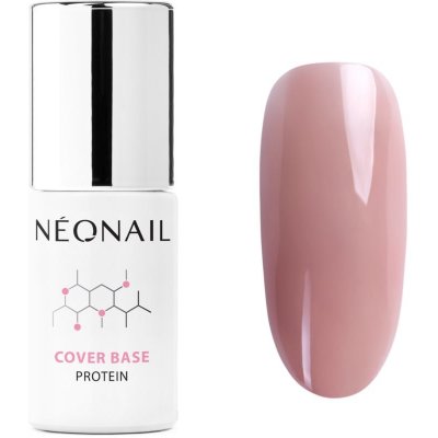 NEONAIL Cover Base Protein podkladový lak pro gelové nehty odstín Pure Nude 7,2 ml – Zboží Mobilmania