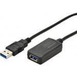 Digitus DA-73104 USB 3.0, A/M - A/F, AWG28 24, 5m, černý – Zboží Mobilmania