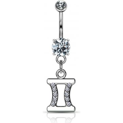 Šperky4U piercing do pupíku znamení WP01141-12 – Sleviste.cz