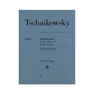 Pyotr Ilyich Tchaikovsky Violin Concerto Op. 35 housle a klavír