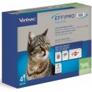 Veterinární přípravek Effipro DUO Spot-on Cat 1-6 kg 50 / 60 mg 4 x 0,5 ml