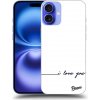 Pouzdro a kryt na mobilní telefon Apple Picasee Ultimate Case pro Apple iPhone 16 Plus - I love you