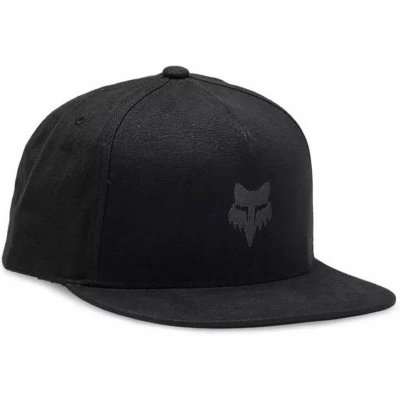 Fox Head Snapback Hat Black/Charcoal – Zboží Mobilmania