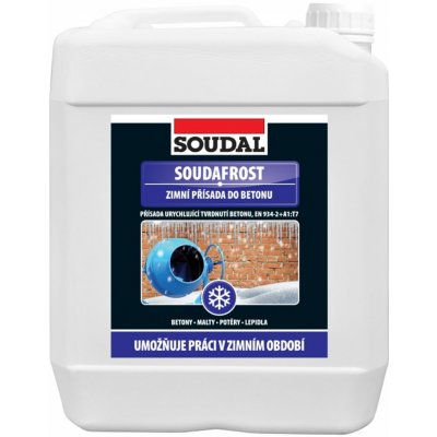 Přísada zimní Soudal Soudafrost pro betonáže za nízkých teplot – 5 l – Zboží Mobilmania