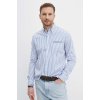 Pánská Košile Polo Ralph Lauren bavlněná košile regular s límečkem button-down 710933748 modrá
