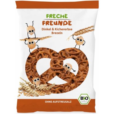 Freche Freunde BIO špaldové preclíky s cizrnou 20 g – Sleviste.cz