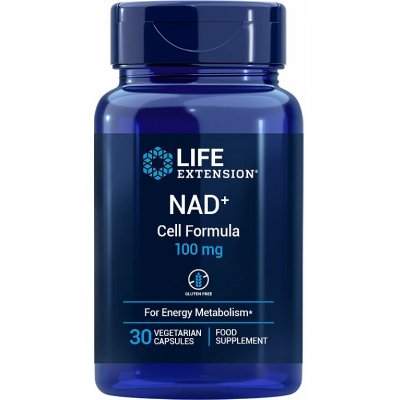 Life Extension NAD+ Cell Regenerator 100 mg 30 rostlinných kapslí – Hledejceny.cz