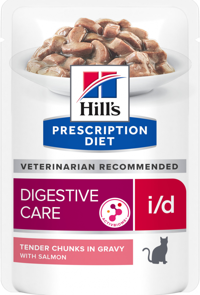 Hill\'s Prescription Diet Digestive Care i/d Feline s lososem pro kočky 85 g