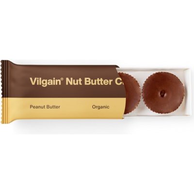 Vilgain Nut Butter Cups BIO arašídové máslo 39 g