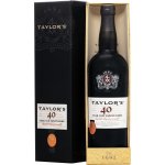 Taylor's 40 leté Tawny Port 20% 0,75 l (kazeta) – Hledejceny.cz