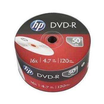 HP DVD-R 4,7GB 16x, spindle, 50ks (69303)