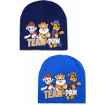 Setino chlapecká čepice Paw modrá tmavě – Zboží Mobilmania