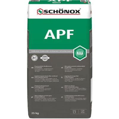 Schönox APF - nivelačka sádrová s vláknem 3-15mm (25kg) – Zboží Mobilmania