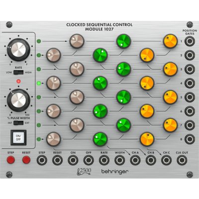 Behringer Clocked Sequential Control Module 1027 – Zboží Mobilmania