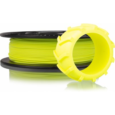Filament PM TPE 32 RubberJet Flex fluorescenční žlutá 1,75mm, 0,5kg – Zboží Živě