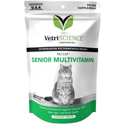 Vetri Science VetriScience Nu Cat Senior potr.doplň st.kočky 37,5 g – Hledejceny.cz