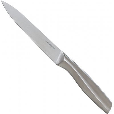 Secret de Gourmet Stříbrný nůž z nerezové oceli, 23,5 cm – Zboží Mobilmania