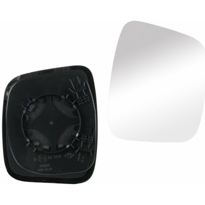 Sklo pravého zpětného zrcátka CITROËN NEMO (AA) |0/2007 a výše| nevyhřívané | VIEW MAX | 5901532041262 | Zboží Auto