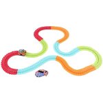 Bavytoy Dráha barevná s rotujícím autíčkem 188ks – Sleviste.cz