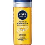 Nivea Men Active Energy sprchový gel 250 ml – Zboží Mobilmania