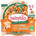 BABYBIO Těstoviny coquillettes s mrkví, žampiony, šunkou 200 g – Sleviste.cz