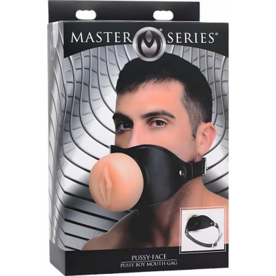Master Series Pussy Face Pussy Boy roubík s vagínou – Zboží Dáma