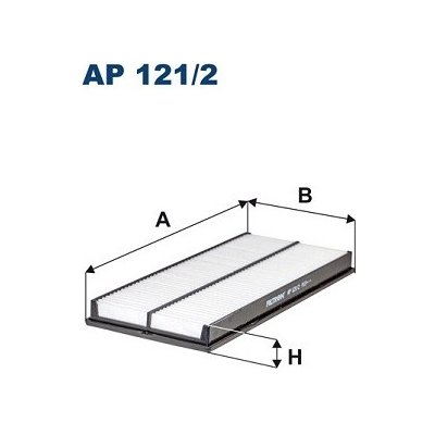 Vzduchový filtr FILTRON AP 121/2 – Hledejceny.cz