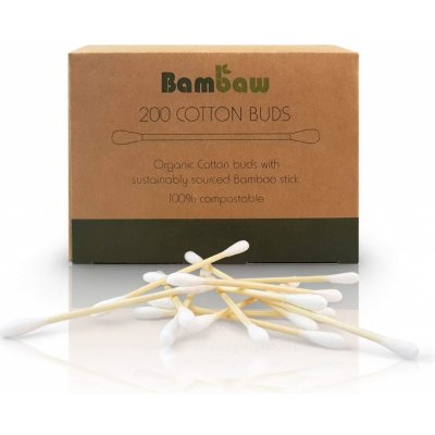 Bambaw Bambusové Vatové tyčinky 200 ks