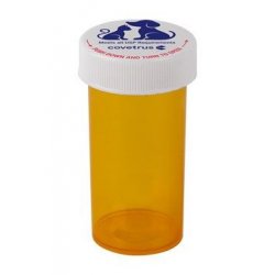 CVET Lékovka šroubovací plastová žlutá 50 ml 10 ks
