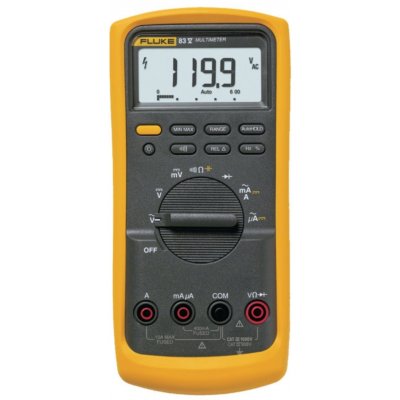 FLUKE 83-V/EUR hodnota 6000 číslic 1000 VAC 1000 VDC 10 ADC – Zbozi.Blesk.cz