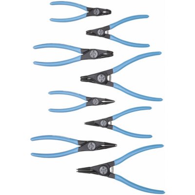 Gedore 1692275 kleště na pojistné kroužky, sada Vhodné pro (kleště na pojistné kroužky) vnější a vnitřní kroužky 12-25 mm, 19-60 mm 10-25 mm, 19-60 mm Tvar – Sleviste.cz